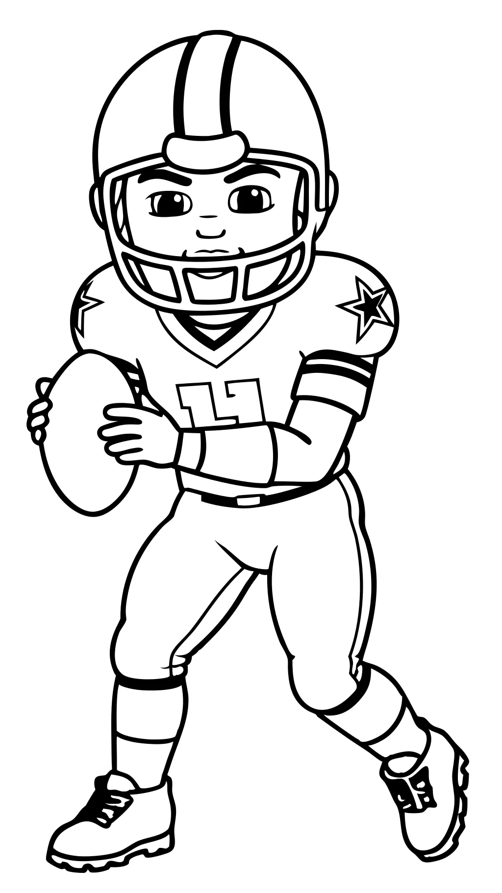 coloriage dak prescott